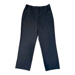 TSE Wool Blend Black Straight Leg Dress Pants Size 12